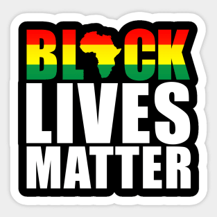 Black Lives Matter | Protest | African American Sticker